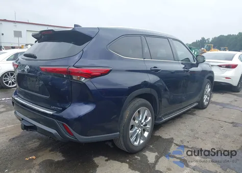 2023 Toyota Highlander Limited из США, поврежденный, VIN 5TDKDRAH7PS001644